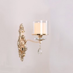 E14 Modern/Contemporary Electroplated Feature for Eye ProtectionAmbient Light Wall Sconces Wall Light