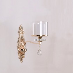 E14 Modern/Contemporary Electroplated Feature for Eye ProtectionAmbient Light Wall Sconces Wall Light