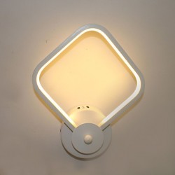LED Simple Modern Bedroom Bedside Lamp Wall Lamp Creative Personality Stairways Aluminum Lamp