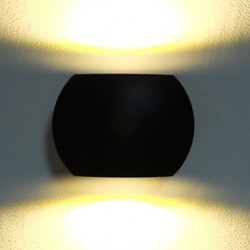 6 LED Integrated Modern/Contemporary Modern/Comtemporary Country Black Oxide Finish Feature for LED,Ambient Light Wall Sconces