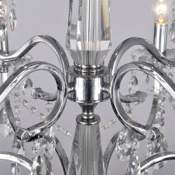 Chandelier Crystal Modern 2 Tiers Living 12 Lights