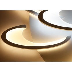 Flush Mount High Quality New Modern LED ceiling lights /Living Room / Bedroom / Dining Room /Study Room/Office Metal