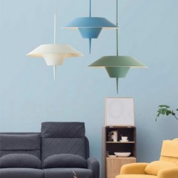 Multi Colours Macaron Modern Contemporary Steel Lighting Pendant Light