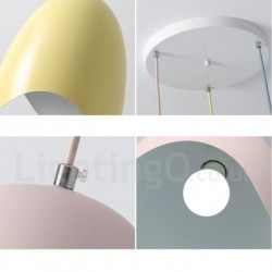 Macaron Multi Colours Modern Contemporary Steel Lighting Pendant Light