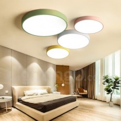 16" Wide Ultra-thin Multi Colours Modern Contemporary Lighting Children's Room Ceiling Light