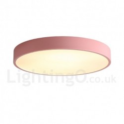 16" Wide Ultra-thin Multi Colours Modern Contemporary Lighting Children's Room Ceiling Light