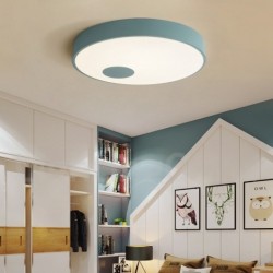 Round Macaron Multicolor Kids Modern Contemporary Flush Light for Children's Room Ceiling Light