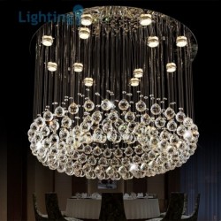 Crystal Chandelier Modern Bird Nest Luxury Villa Duplex Ceiling Lamp