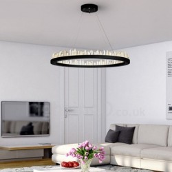 Crystal Pendant Lights Fashion Exquisite Circle Design