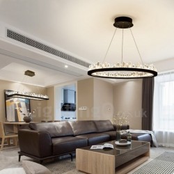 Crystal Pendant Lights Fashion Exquisite Circle Design