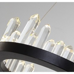 Modern Fashion Double Circle Crystal Pendant Lights