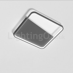 Modern Minimalist Ultra-thin 5cm Aluminum Square Flush Mount Ceiling Lights