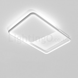 Modern Minimalist Ultra-thin 5cm Aluminum Rectangle Flush Mount Ceiling Lights