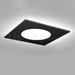 Modern Stylish Thin Square Flush Mount Ceiling Lamp Children's Room