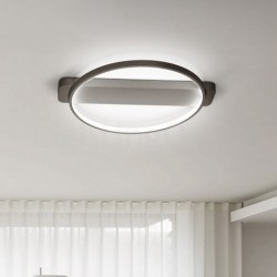 Nordic Round LED Flush Mount Ceiling Light Children's Room