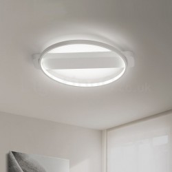 Nordic Round LED Flush Mount Ceiling Light Children's Room