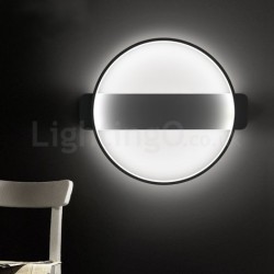 Nordic Round LED Flush Mount Ceiling Light Children's Room