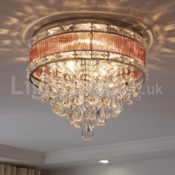 This Year Modern Fashion Crystal Flush Mount Ceiling Lights