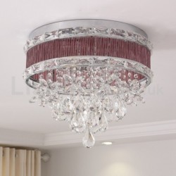 This Year Modern Fashion Crystal Flush Mount Ceiling Lights