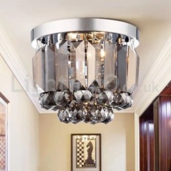 Modern Crystal Flush Mount Ceiling Lights