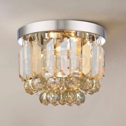 Modern Crystal Flush Mount Ceiling Lights