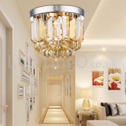 Modern Crystal Flush Mount Ceiling Lights