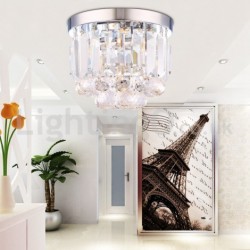 Modern Crystal Flush Mount Ceiling Lights