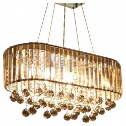 Affordable Luxury Rectangular Crystal Chandelier