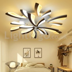 Newest 9 Lights Affordable Modern Flush Mount Ceiling Lights