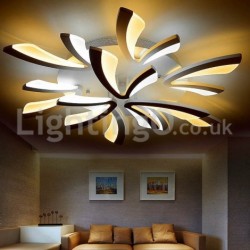 Newest 9 Lights Affordable Modern Flush Mount Ceiling Lights