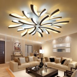 Newest 12 Lights Elegant Modern Flush Mount Ceiling Lights