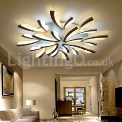 Newest 12 Lights Elegant Modern Flush Mount Ceiling Lights