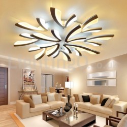 Newest 12 Lights Elegant Modern Flush Mount Ceiling Lights