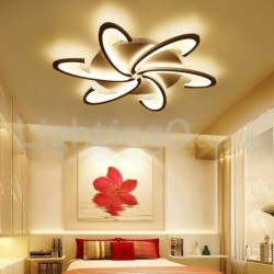 Cheap 6 Bulbs Modern Flush Mount Ceiling Lights