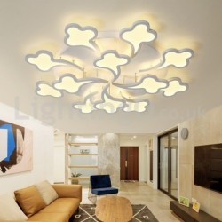 Cheap Meteor Shower Design Modern Flush Mounted Ceiling Light