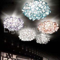 Modern Light Source Three Color Switching Flush Mount Ceiling Light