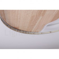 Dimmable White Cloud Round Wood Ceiling Light LED Ultrathin Ceiling Lamp Also Can Be Used As Wall Light for Kids Room