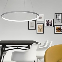 40 Inch Dimmable 63W Modern LED Ring Pendant Light