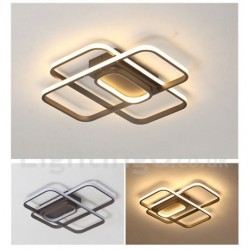 LED Modern Contemporary Alumilium Painting Ceiling Light Flush Mount Wall Light with Remoter Dimmer - Also Can Be Used As Wall Light