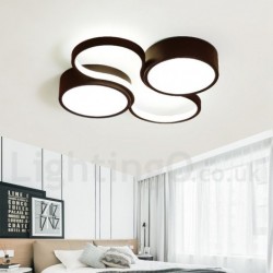 Dimmable LED Modern Contemporary Alumilium Ceiling Light Flush Mount Lamp - Also Can Be Used As Wall Light