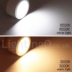 5W Wood Modern LED Mini Ceiling Light with Acrylic Shade for Aisle, Entrance - Also Can be Used as Wall Light