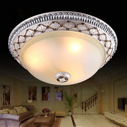 35*15CM Europe Type Resin Glass Dome Light Sweet Bedroom Study Led To Absorb Dome Light LED Lamp
