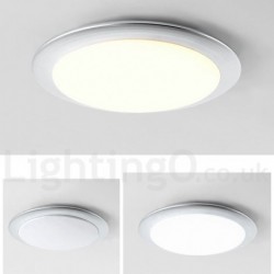 4CM Thick Super Thin Dimmable LED Modern Contemporary Nordic Style Flush Mount Ceiling Lights with Acrylic Shade for with Remote Control - Also Can Be Used As Wall Light
