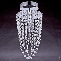 Ceiling Lamps , 1 Light , Crystal Artistic Stainless Steel Plating