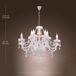 Max 40W Modern / Contemporary Electroplated Chandeliers Living Room / Dining Room / Kitchen