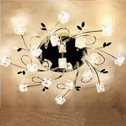 Classic Ice Crystal Ceiling Lamp