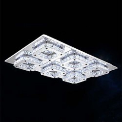 48 W Modern/Contemporary LED Electroplated Metal Flush Mount Living Room / Bedroom