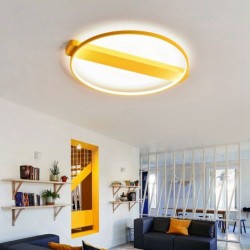 Nordic Round Macaron Modern Contemporary Kids Room Ceiling Light