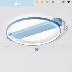 Nordic Round Macaron Modern Contemporary Kids Room Ceiling Light