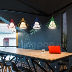 Nordic Retro Modern Contemporary Chandelier with Fabric Shade